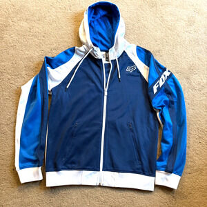 Fox Racing Tech Hoodie Jacket Mens Size L Sports Equipment EUC